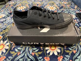 All black converse