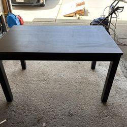 Black Extendable Dining Table