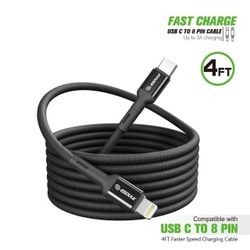4ft Fast Charging Cable For iPhone
