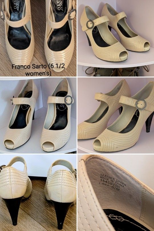 Used Women's 6 1/2 US Franco Sarto Heels