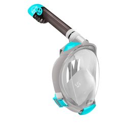Greatever G2 Full Face Snorkel Mask - Panoramic Views and Safe Breathing- New
