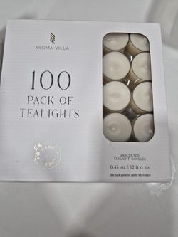 Tealights.  Small Candles