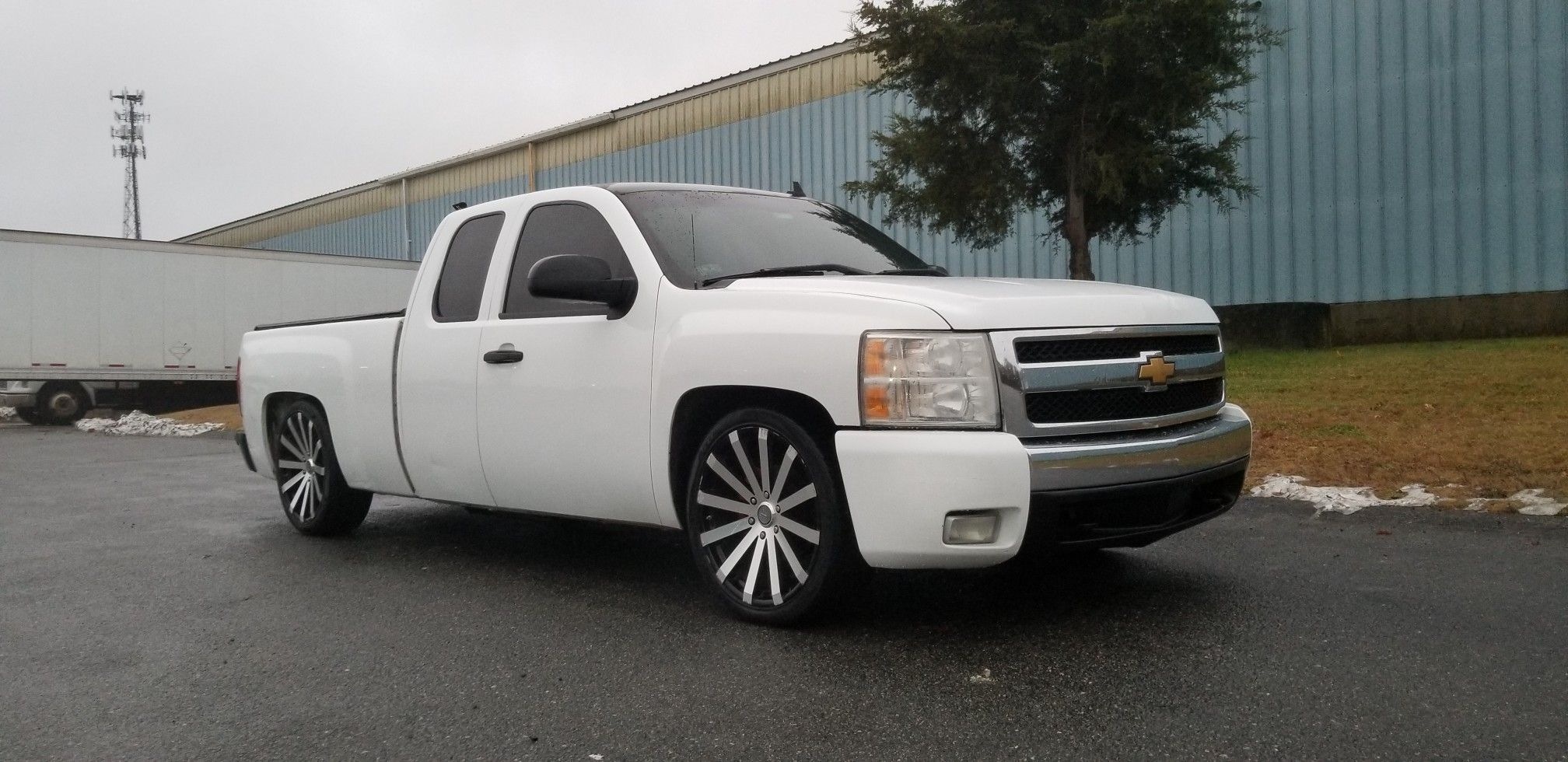 2008 Chevy Silverado Lowered 22s System NASTY