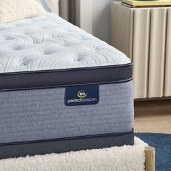 King Size Mattress Serta Perfect Sleeper Pillow Top 14” Inches New From Factory Wrapped in Plastic Same Day Delivery 