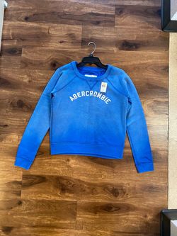 Woman’s Abercrombie Blue Crewneck Sweatshirt