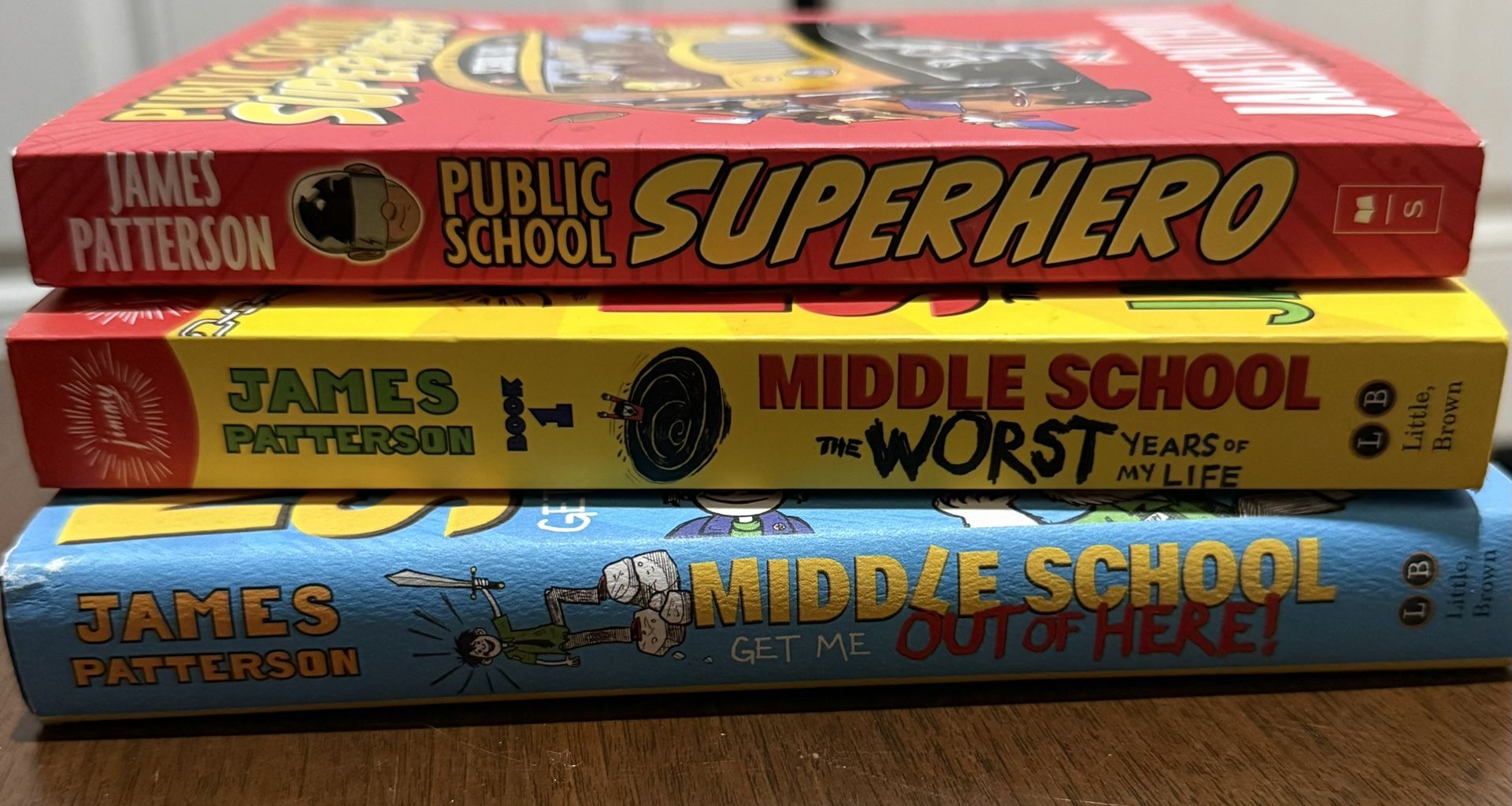 James Patterson Middle School Books – Funny Kids Reads Ages 8-13