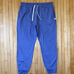 NWOT Vuori Performance Jogger Women’s Heather Periwinkle Blue-Purple Pants Sz. M