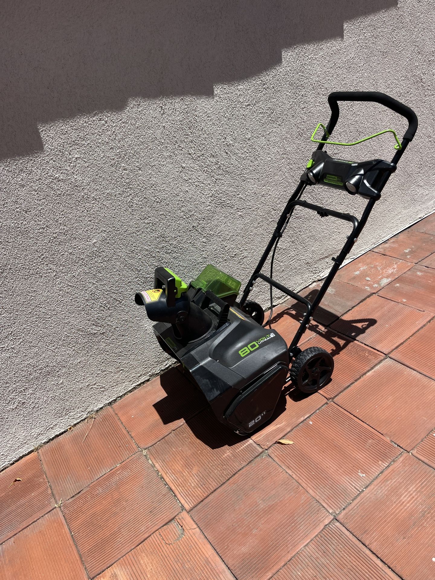 Greenworks Green Works 80V 20" Cordless Battery Single-Stage Snow Blower (Tool Only) 