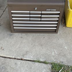 12 Drawer Craftsman Toolbox Machinists Box Kennedy Finish Lots Of Tools Inside