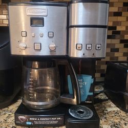 Cuisinart 2 In 1 Coffee Machine