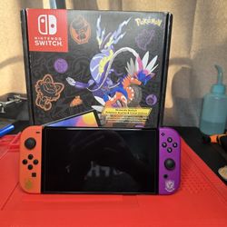 Nintendo Switch Oled: Scarlet Violet Edition 