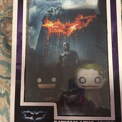 Batman/ Joker Movie Poster Funco Pop