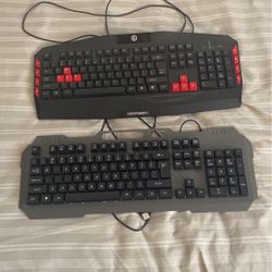 Gaming keyboards 