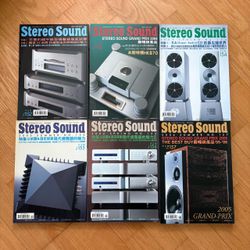 Stereo Sound (中文版) Audio Magazine Lot