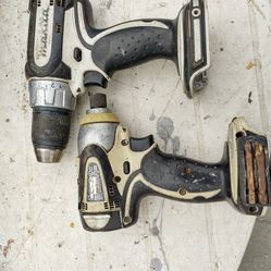Used Makita Drill And Impact - Work Fine 