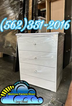 White three drawer nightstand chest cajonera compressed mueble