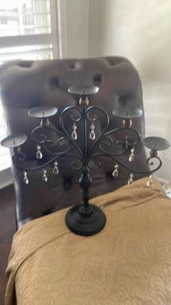 Five tier metal candle, opera