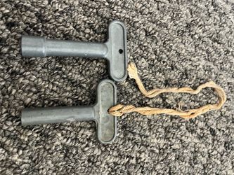 Antique buffet keys