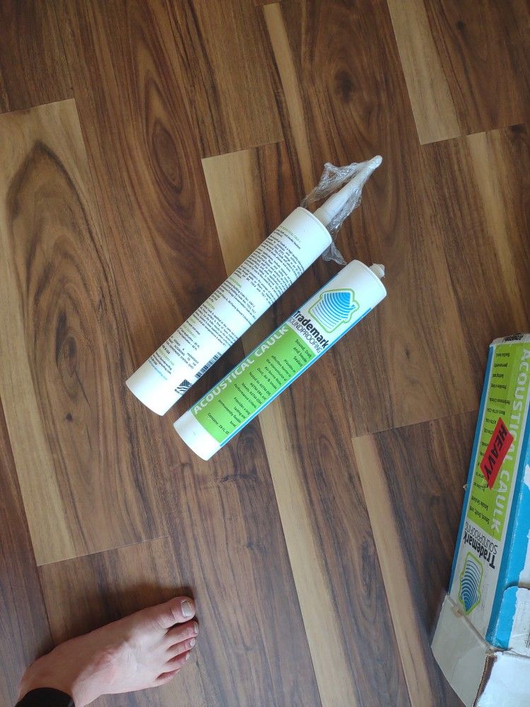 Soundproof Caulk Tubes