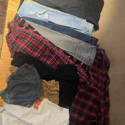 Woman’s Clothes. Various Sizes And Styles