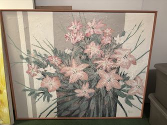 Large Beautiful Framed Artwork