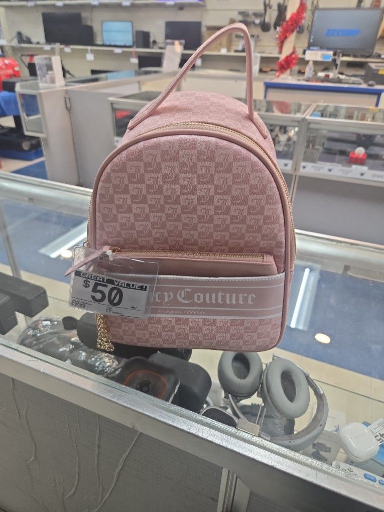 Pink Juicy Couture Mini Backpack