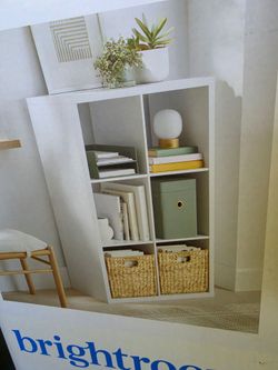Brightroom
11" 6 Cube Book Shelf White