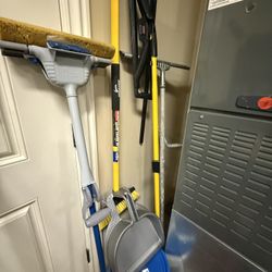 Garage Cleaning Tool Set – Quickie JobSite + Rubbermaid – 6 Tools Total