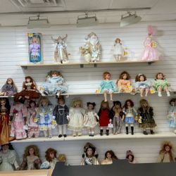 Porcelain Doll Collection 