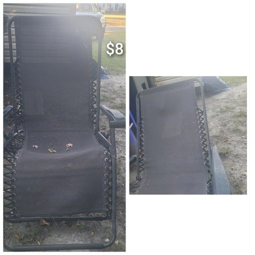 Zero Gravity lawn chair folding