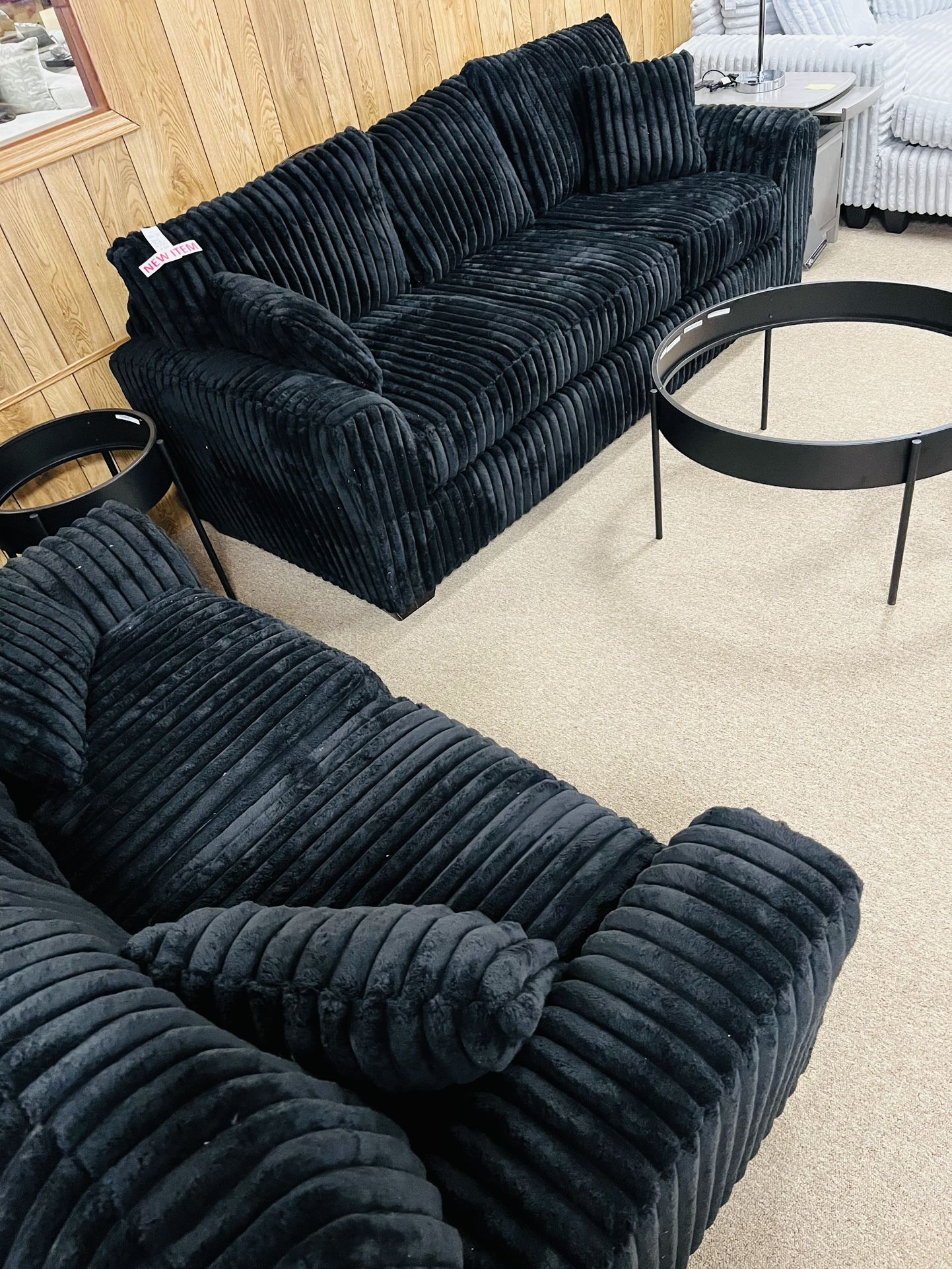 Cozy Two Piece Couch and Loveseat!