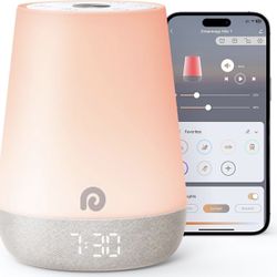 Dreamegg Sound Machine Baby - White Noise Sound Machine Baby With Night Light, Ok to Wake Alarm Clock, 34 Soothing Sounds, Sleep Trainer