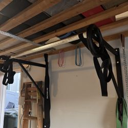 Rogue Fitness P-4 Pull-up System Bar & Rings 