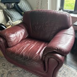 Leather Arm Chair 