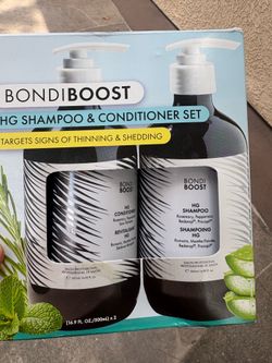 Brand new shampoo and conditioner