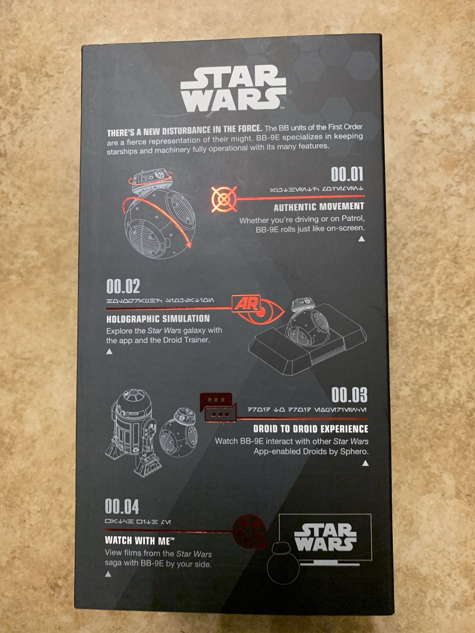 Sp hero BB-9E App-Enabled Droid with Trainer