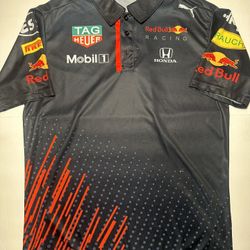 Red Bull Racing Men's Teamline Polo Shirt Size Large, or X Large Available