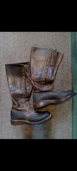 Vintage Hypalon Highliner Boots