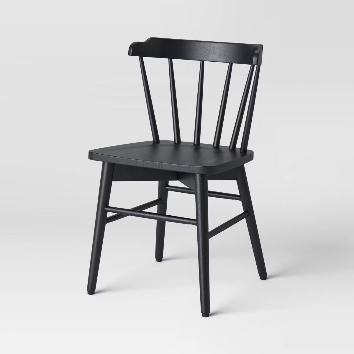 Black Wood Dining Chairs Set Of 4