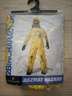 Kids Hazmat Hazard Costume – Size 6+ (InCharacter Costumes)