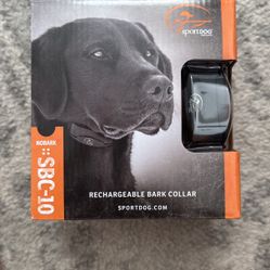 Rechargeable Bark Collar - Sport Dog. Never Used. 