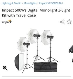 Impact 500 Watt Digital Moonlight Kit