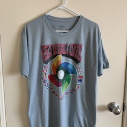 2023 World Baseball Classic Legends Blue Shirt Men Size Large. Good Condition.
