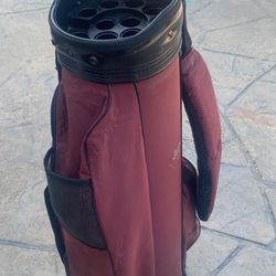 VTG Professional Maroon Golf Bag OBO