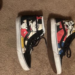 Mickey And Friends Vans Sk8 Hi