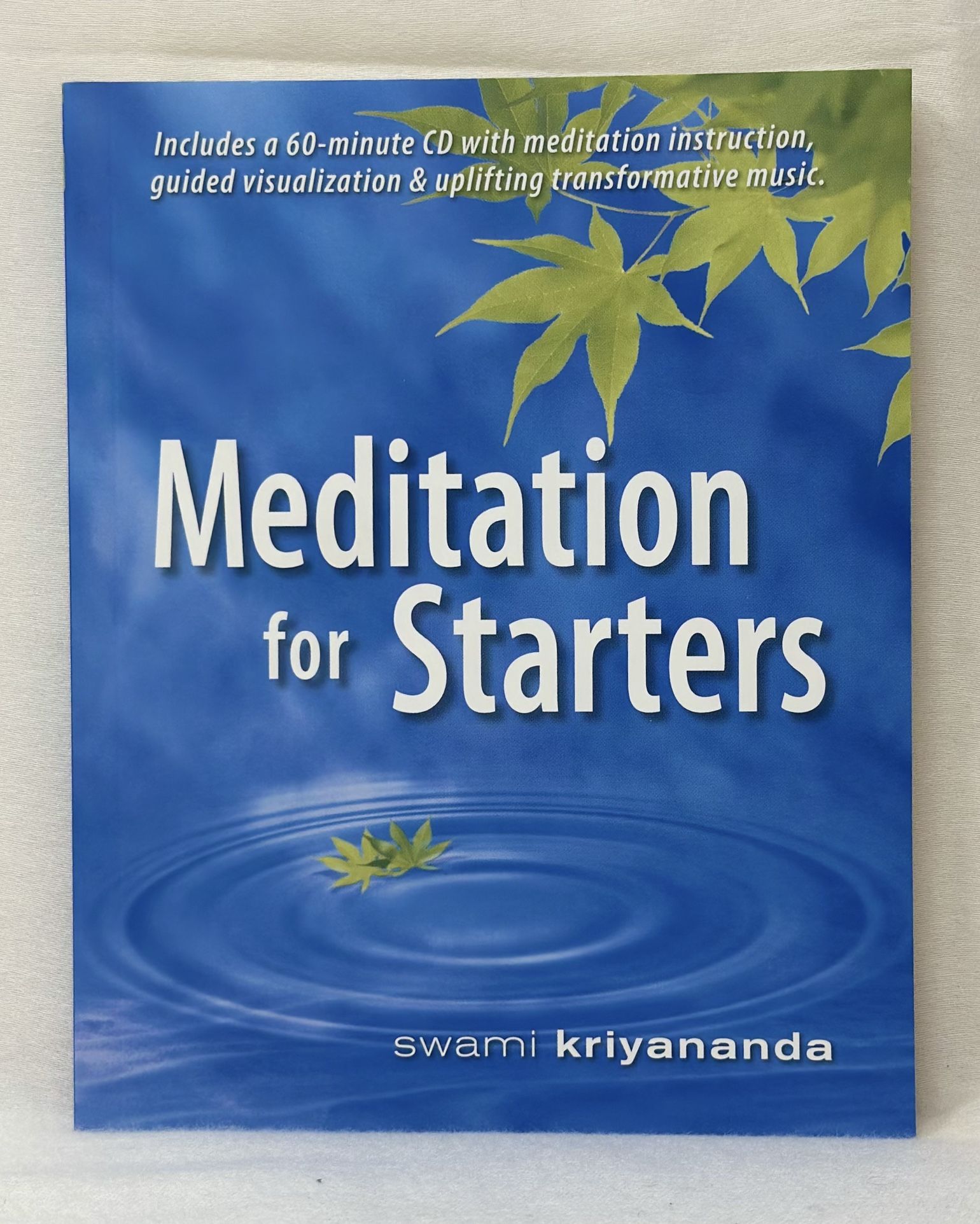 Meditation for Starters by Swami Kriyanands (2008, LP Record / Trade Paperback)