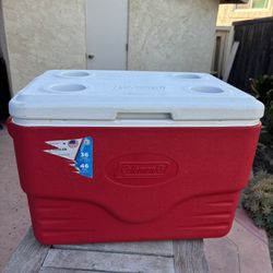 Coleman Ice Cooler 36 Quarts Clean 