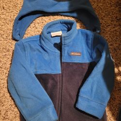 Columbia Fleece And Hat