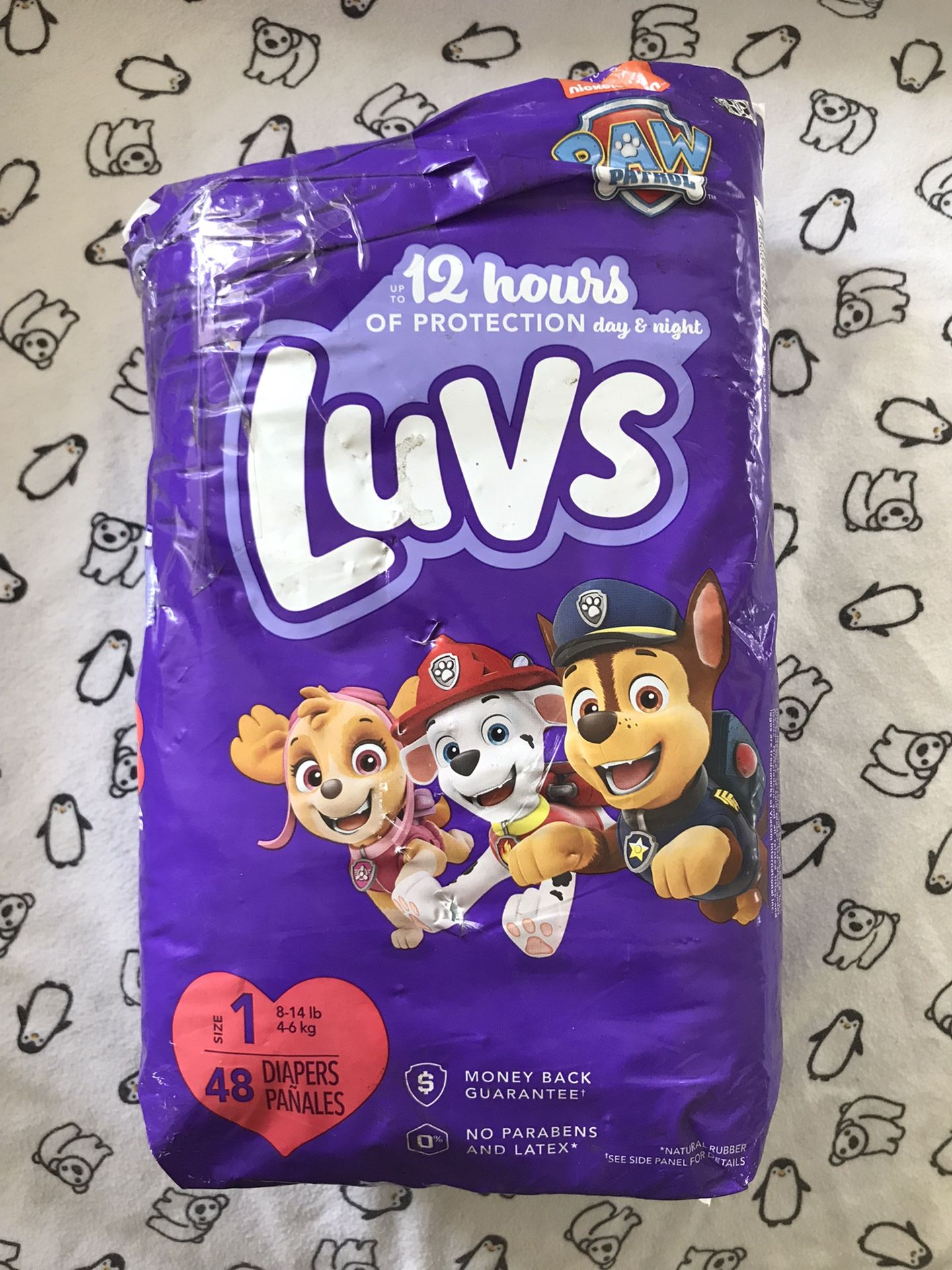 Size 1 Open Box Only 1 Missing