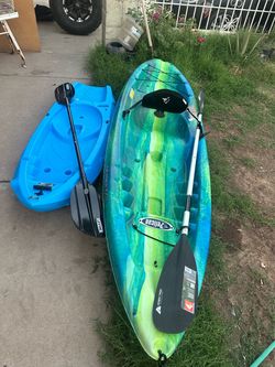 Pelican Sit-On-Top Kayak with Paddle